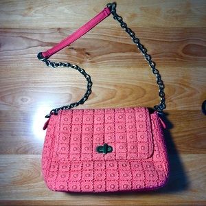 Darling crochet shoulder bag
